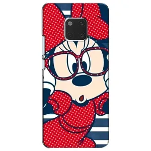 Эксклюзивный чехол для Huawei Mate 20, HMA-L09, HMA-L29 (AlphaPrint - Мультяшные) (Маус в очках)