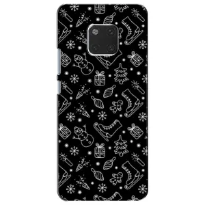 Новорічні, Святкові Чохли для Huawei Mate 20, HMA-L09, HMA-L29 - 2024 год (Новорічний фон)