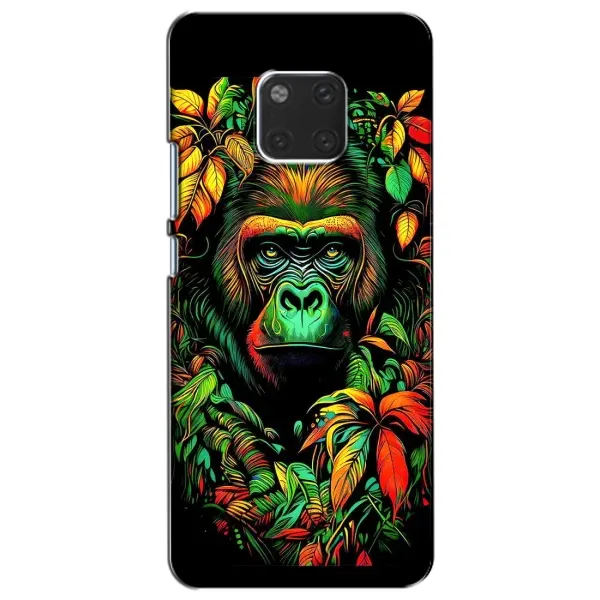 Чохол з принтом «Мавпа в квітах» для Huawei Mate 20 (HMA-L09, HMA-L29)