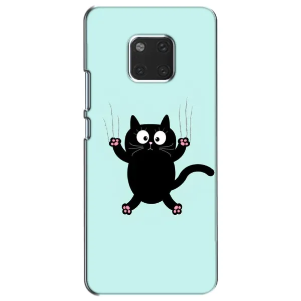 Чохол з принтом «Падаючий кіт» для Huawei Mate 20 (HMA-L09, HMA-L29)