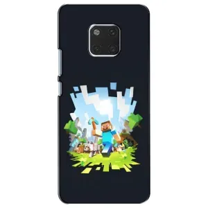 Чохол Майнкрафт на Huawei Mate 20, HMA-L09, HMA-L29 (AlphaPrint) Minecraft (персонажі Minecraft)