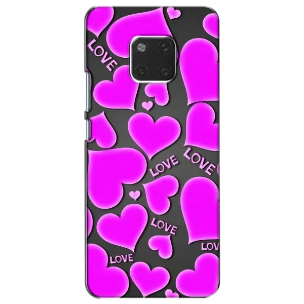 Чехол с принтом «Pink hearts» для Huawei Mate 20 (HMA-L09, HMA-L29) Чехол с принтом «Pink hearts» для Huawei Mate 20 (HMA-L09, HMA-L29)