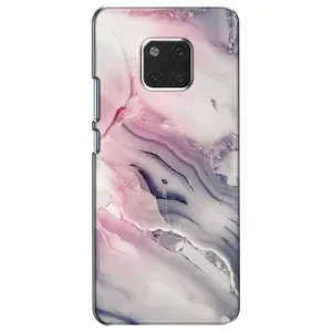 Мраморный чехол на Huawei Mate 20, HMA-L09, HMA-L29 (VPrint) (Пурпурный Мрамор)