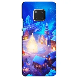 Різдвяні Чохли для Huawei Mate 20, HMA-L09, HMA-L29 (VPrint) (Різдвяне місто)