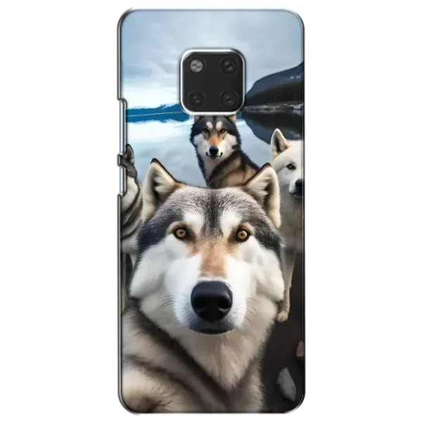 Чохол з принтом «Селфі Хаскі» для Huawei Mate 20 (HMA-L09, HMA-L29) Чохол з принтом «Селфі Хаскі» для Huawei Mate 20 (HMA-L09, HMA-L29)