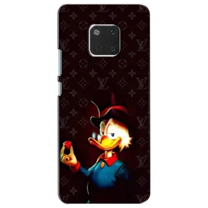 Чехлы для Huawei Mate 20, HMA-L09, HMA-L29 - Скрудж МакДак Louis Vuitton (PREMIUMPrint) (Скрудж с бриллиантом)