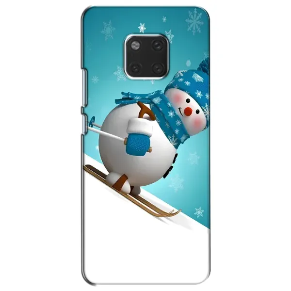 Чохол з принтом «Сніговик на лижах» для Huawei Mate 20 (HMA-L09, HMA-L29) Чохол з принтом «Сніговик на лижах» для Huawei Mate 20 (HMA-L09, HMA-L29)