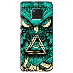 Чохол з пташками на Huawei Mate 20, HMA-L09, HMA-L29 (VPrint) (Сова з оком)