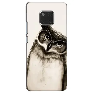 Чохол з пташками на Huawei Mate 20, HMA-L09, HMA-L29 (VPrint) (Сова)