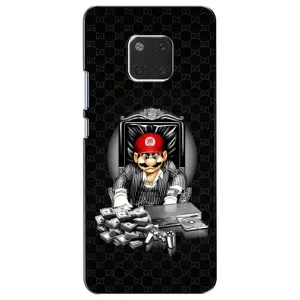 Чехлы с крутыми принтами для Huawei Mate 20, HMA-L09, HMA-L29 - (PREMIUMPrint) (Супер Марио)