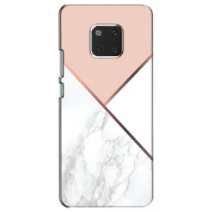 Мраморный чехол на Huawei Mate 20, HMA-L09, HMA-L29 (VPrint) (Тройной мрамор)