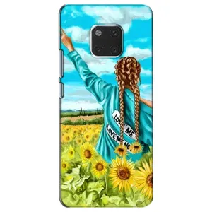 Чохол для Патріота України Huawei Mate 20, HMA-L09, HMA-L29 - (AlphaPrint) (Україночка)