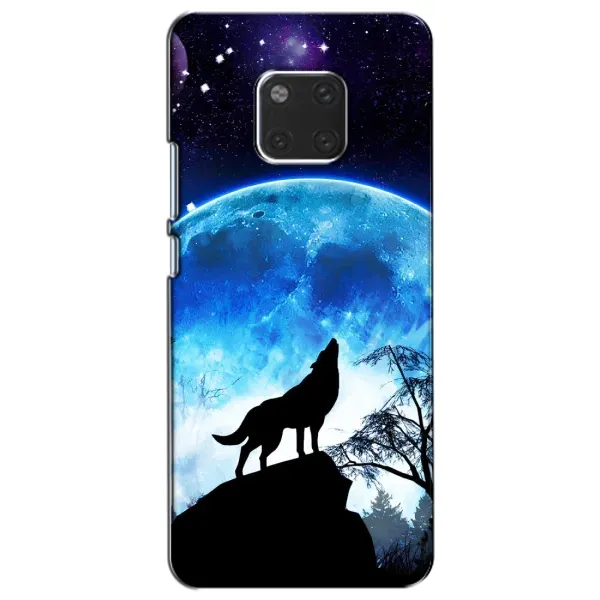 Чохол з принтом «Вовк на місяць» для Huawei Mate 20 (HMA-L09, HMA-L29)