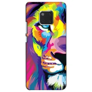 Чохол з картинкою ЛЕВ для Huawei Mate 20, HMA-L09, HMA-L29 (VPrint) (Яскравий Лев)