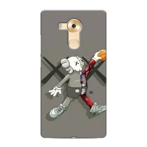 Чехлы для Huawei Mate 8, NXT - Bearbrick Louis Vuitton (PREMIUMPrint) (Беарбрик Джордан)