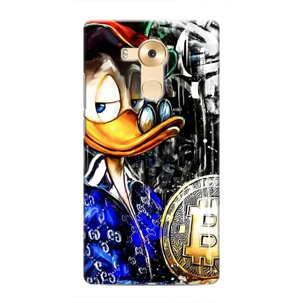 Чехол с принтом «Биткойн Скрудж» для Huawei Mate 8 (NXT)