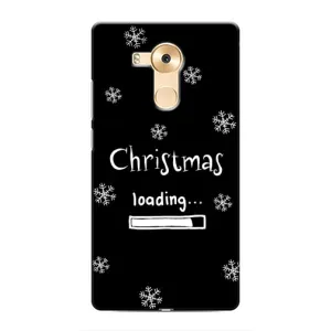 Рождественские, Праздничные Чехлы для Хуавей Мейт 8 (Christmas loading)