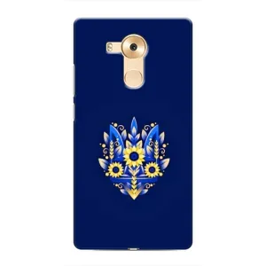 Чехлы для Huawei Mate 8, NXT Укр. Символика (AlphaPrint) (Цветочный Герб)