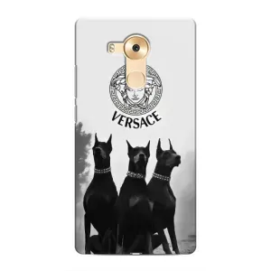 Чехлы VERSACE для Хуавей Мейт 8 (PREMIUMPrint) (Доберман Версаче)
