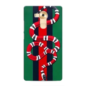 Чохли  GUCCI для Хуавей Мейт 8 (AlphaPrint) (Gucci змія)