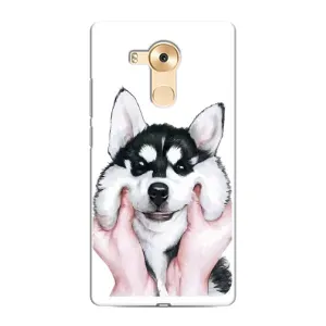 Чохол з Хаскі Huawei Mate 8, NXT - (AlphaPrint) (Хаскі улибака)