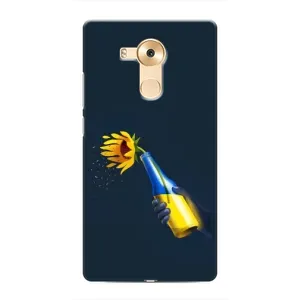Чехол для Патриота Украины Huawei Mate 8, NXT - (AlphaPrint) (Коктейль молотова)