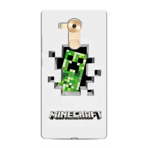 Чохол Майнкрафт на Huawei Mate 8, NXT (AlphaPrint) Minecraft (кріпер Майнкрафт)