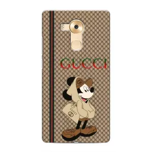 Чохли  GUCCI для Хуавей Мейт 8 (AlphaPrint) (Mickey GUCCI)