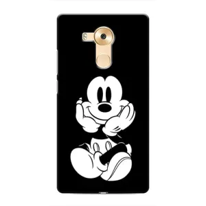 Міккі Маус чохол для Huawei Mate 8, NXT (AlphaPrint - Мультяшні) (Маус на чорному)