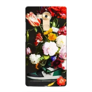 Брендновые Чехлы для Huawei Mate 8, NXT - (PREMIUMPrint) (Nike цветы)