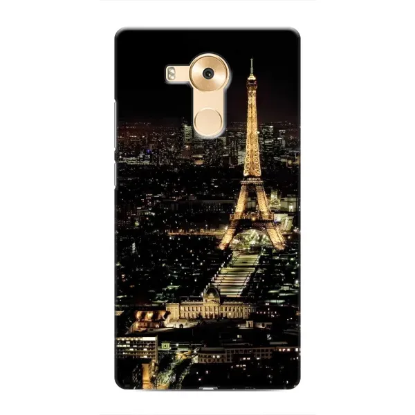 Чохол з принтом «Нічний Париж» для Huawei Mate 8 (NXT)