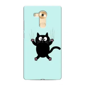 Чохол з принтом для Huawei Mate 8, NXT (AlphaPrint) Модні коти (Падаючий кіт)