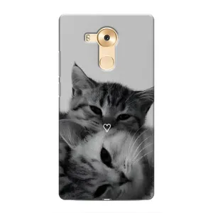 Чохол з малюнком кіт на Huawei Mate 8, NXT (Пара котів)