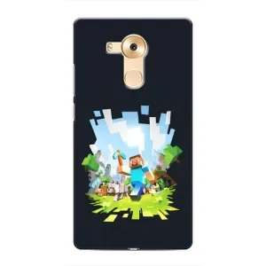 Чохол Майнкрафт на Huawei Mate 8, NXT (AlphaPrint) Minecraft (персонажі Minecraft)