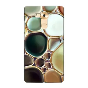 Мраморний чехол на Huawei Mate 8, NXT (VPrint) (Радужний Мрамор)