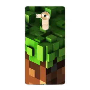 Чохол Майнкрафт на Huawei Mate 8, NXT (AlphaPrint) Minecraft (текстура Майнкрафт)