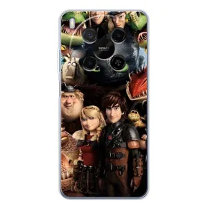 Чехол как приручить дракона на Huawei Mate 80 Pro Max (Персонажи дракона)