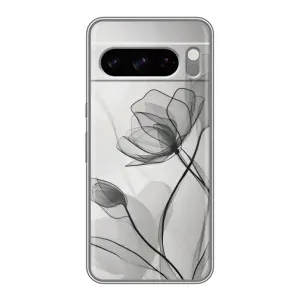 Чохол з принтом «Чорні квіти» для Huawei Nova 16s