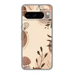 Чохол з принтом «Коричневі квіти» для Huawei Nova 16s