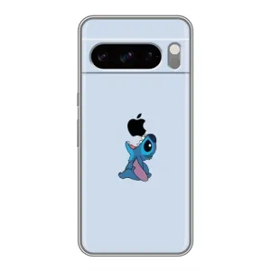 Чохол з принтом Стіч на Huawei Nova 16s (Stitch apple)