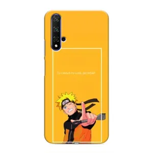 Анимешный чехол для Huawei Nova 5T (Аниме Наруто)