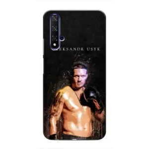 Чохол з картинкою Олександр Усик для Huawei Nova 5T (Боксер Олександр Усик)