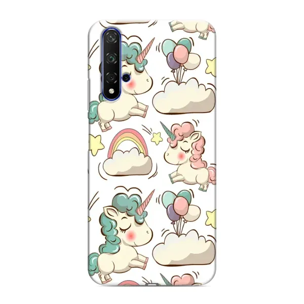 Чехол с принтом «Единорожки» для Huawei Nova 5T