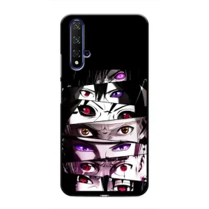 Чехлы Персонажи Аниме Наруто для Huawei Nova 5T (AlphaPrint) (Глаза Anime)
