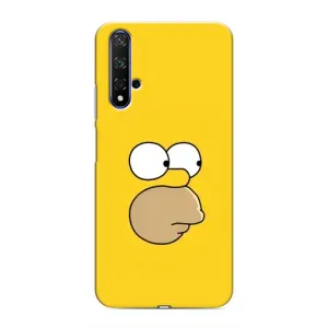 Чехол с Симпсонами для Huawei Nova 5T (VPrint) (Гомер)