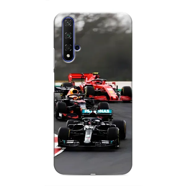 Чехол с принтом «Гонка Формула 1» для Huawei Nova 5T