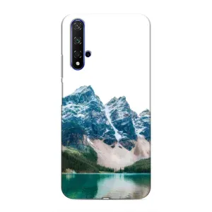 Силіконовий чохол з КАРТИНКАМИ літо для Huawei Nova 5T (AlphaPrint) (Гори)