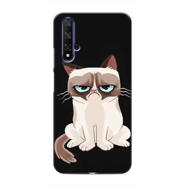 Чехол с принтом «Грустный кот» для Huawei Nova 5T
