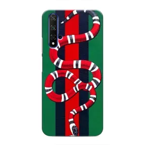 Чохли GUCCI для Хуавей Нова 5Т (AlphaPrint) (Gucci змія)
