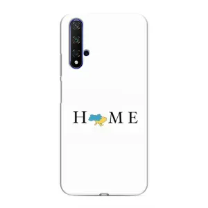 Чехол для Патриота Украины Huawei Nova 5T - (AlphaPrint) (Home)